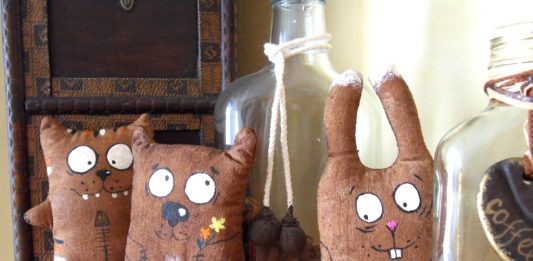 Кофейные игрушки животные