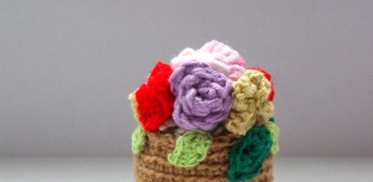 Вязанные крючком цветы, вязание цветов крючком, вязаная ёлочная игрушка.