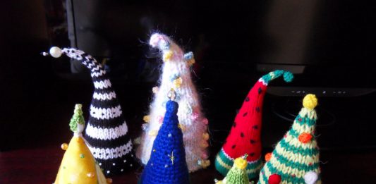 Вязаные Ёлки Вязаные ёлки