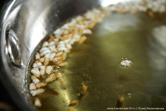 Необычное использование риса - как проверить температуру масла перед жаркой