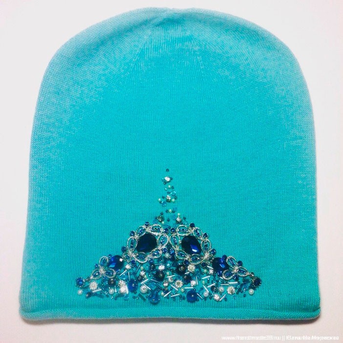 МК «Декор трикотажной шапки»