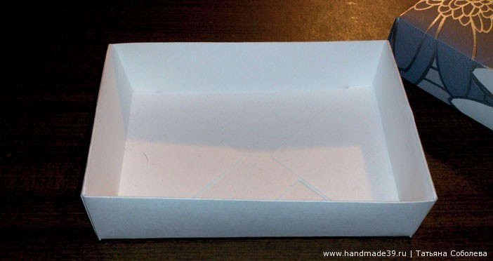 МК Бумажная коробка с крышкой