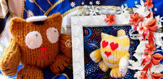 МК: Кот спицами «Проще простого» МК: Кот спицами «Проще простого»