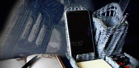 МК Плетёный органайзер «Заброшенный замок» Плетёный органайзер «Заброшенный замок»