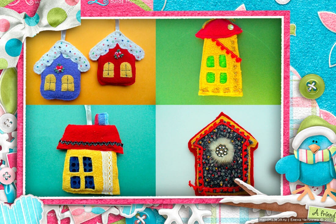 Украшаем дом своими руками: учимся делать коврик из фетра