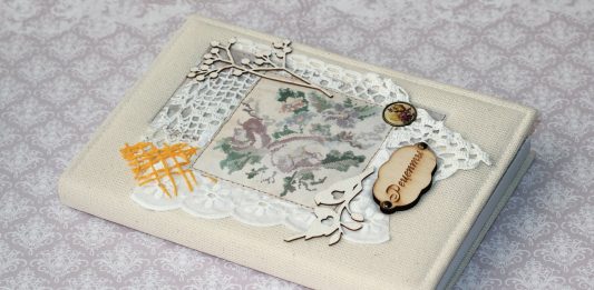 Альтер-скрап: как сделать обложку для блокнота, мастер-класс