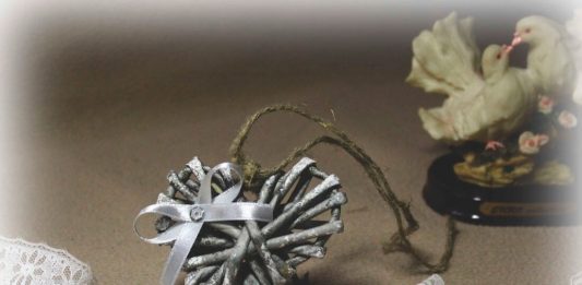 МК «Плетёное сердце из газетных трубочек» Плетёное сердце из газетных трубочек, мастер-класс