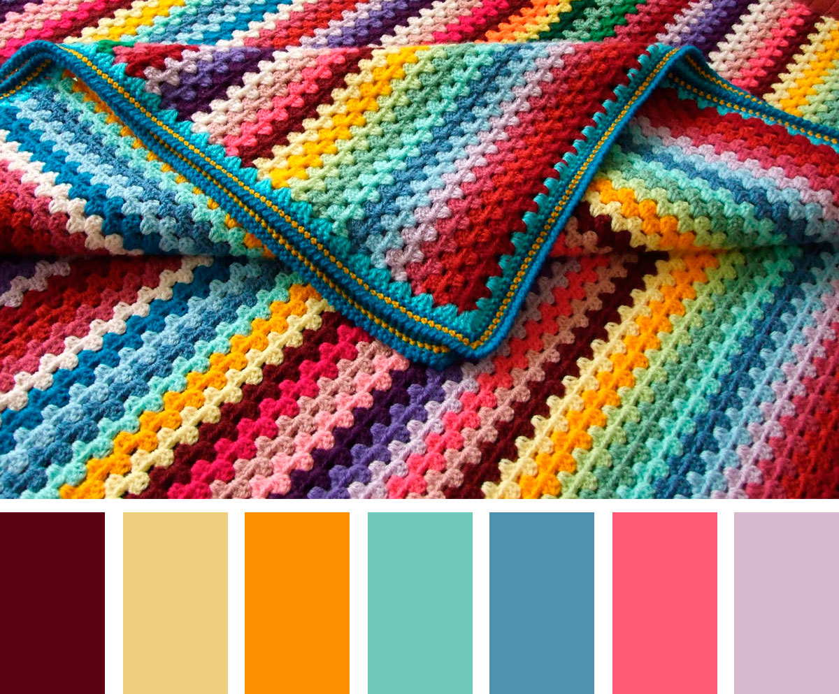 Как правильно сочетать цвета в вязании – HandMade39.ru