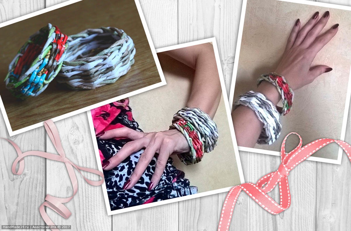 Плетение из трубочек: браслеты пошагово для начинающих с фото и видео
