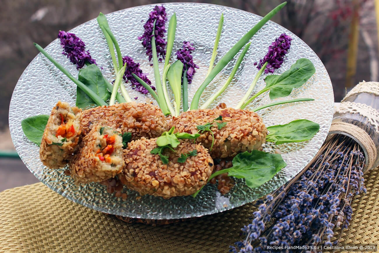 Рыбные котлеты с овощной начинкой – пошаговый кулинарный рецепт с фото