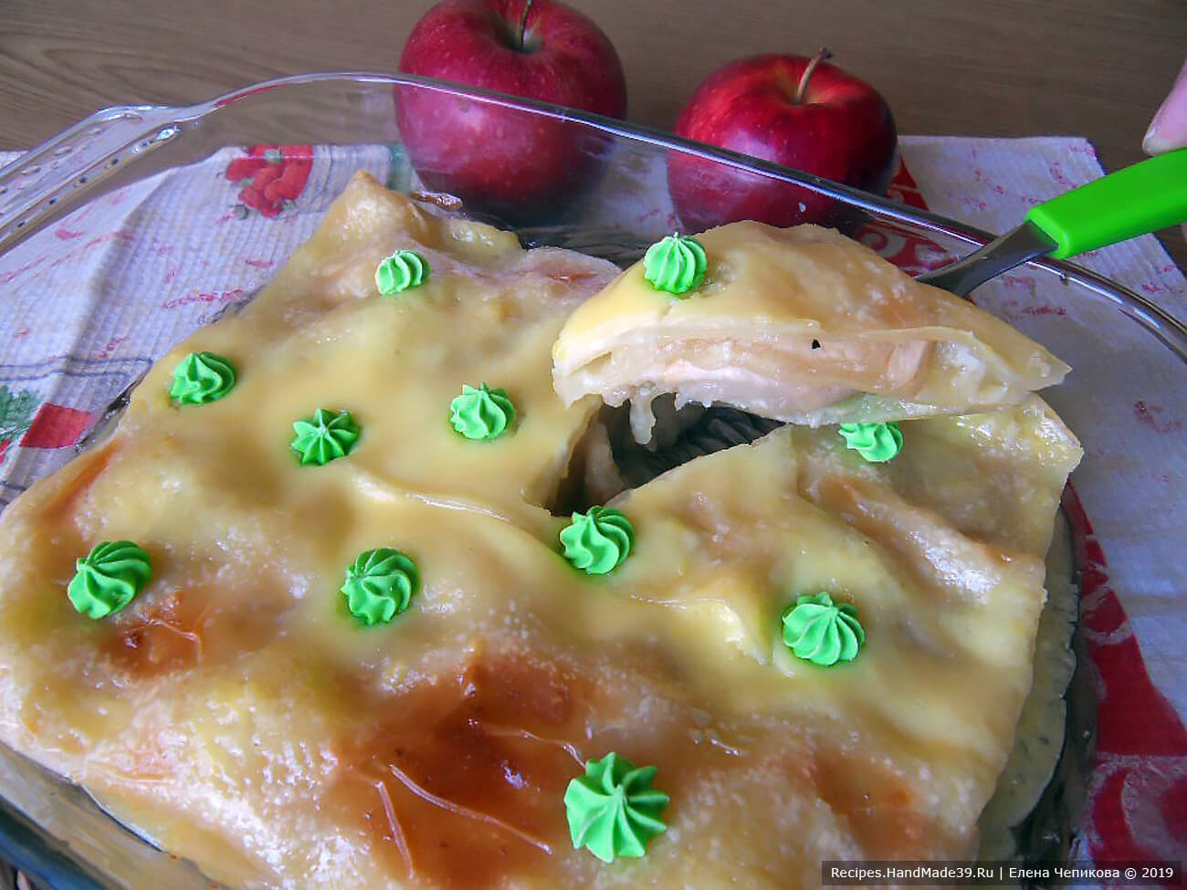 Яблочная лазанья – пошаговый кулинарный рецепт с фото