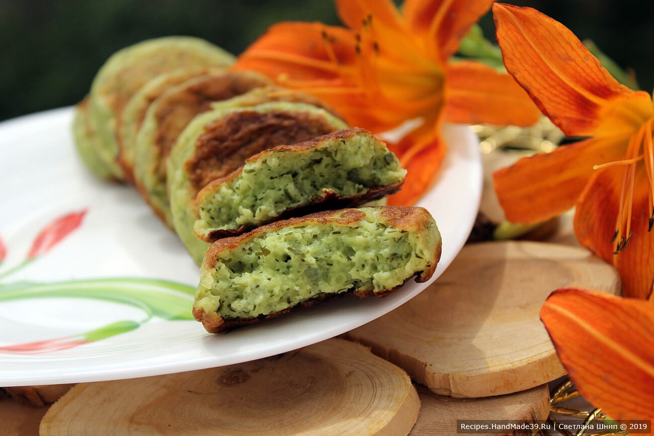 Сырники «Шрек» с зеленью – пошаговый кулинарный рецепт с фото