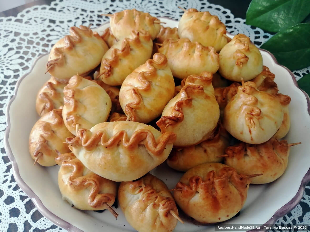 Мини-пирожки – пошаговый кулинарный рецепт с фото