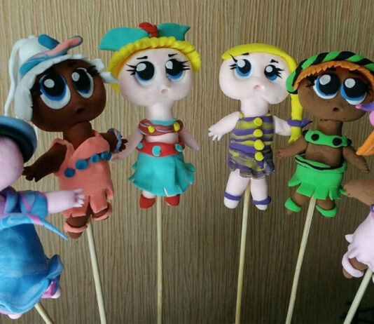 Как сделать куколки L.O.L. из воздушного пластилина
