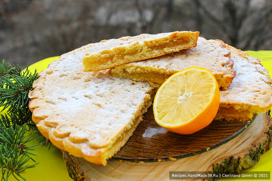 Лимонный пирог – пошаговый кулинарный рецепт с фото