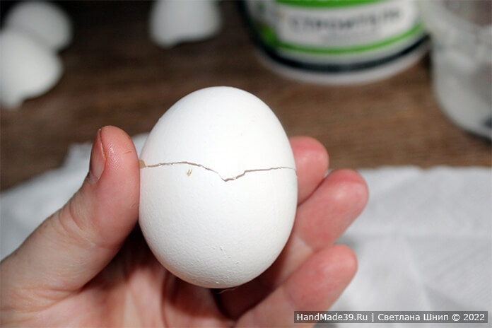 Декоративное пасхальное яйцо из вербы – фото шаг 2