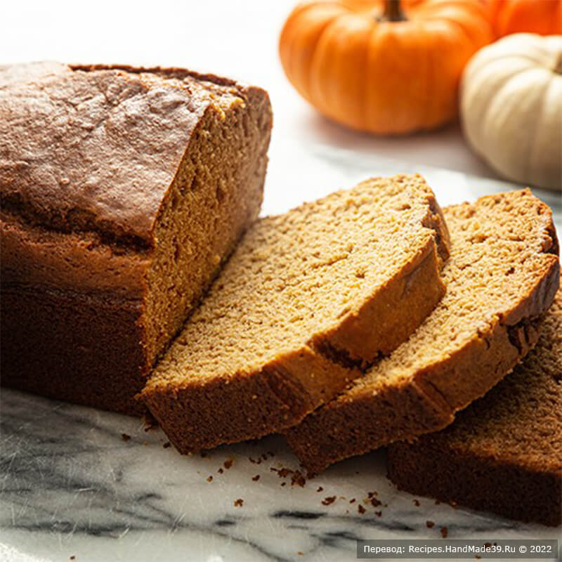 Бездрожжевой тыквенный хлеб – пошаговый кулинарный рецепт с фото