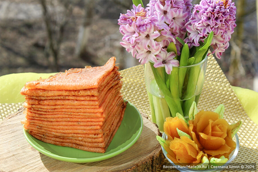 Апельсиновые блинчики – пошаговый кулинарный рецепт с фото