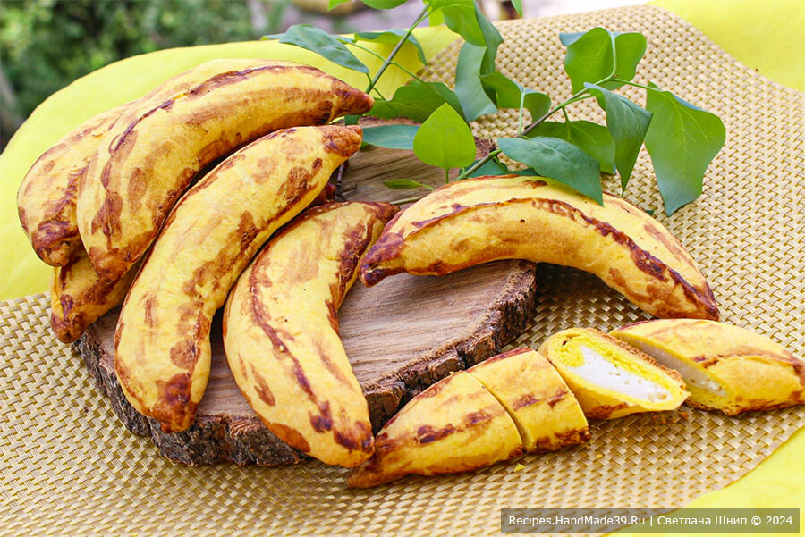 Песочное печенье «Бананы» – пошаговый кулинарный рецепт с фото